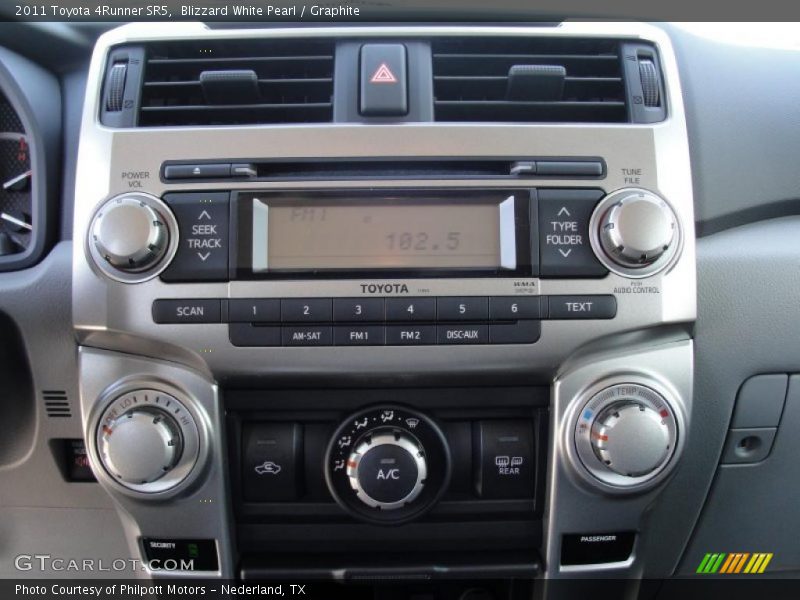 Blizzard White Pearl / Graphite 2011 Toyota 4Runner SR5