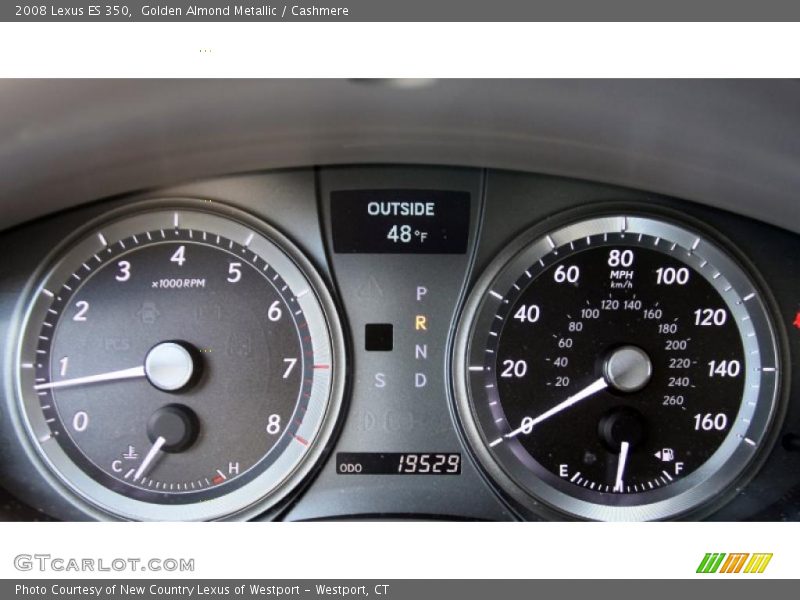 Golden Almond Metallic / Cashmere 2008 Lexus ES 350