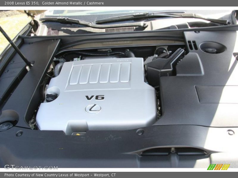 Golden Almond Metallic / Cashmere 2008 Lexus ES 350