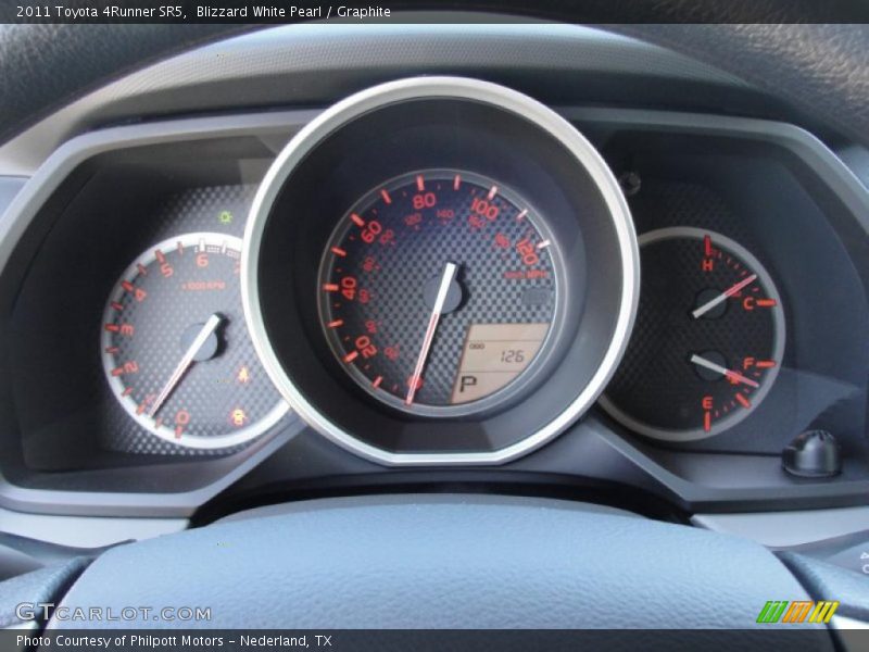 Blizzard White Pearl / Graphite 2011 Toyota 4Runner SR5