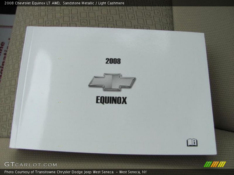 Sandstone Metallic / Light Cashmere 2008 Chevrolet Equinox LT AWD