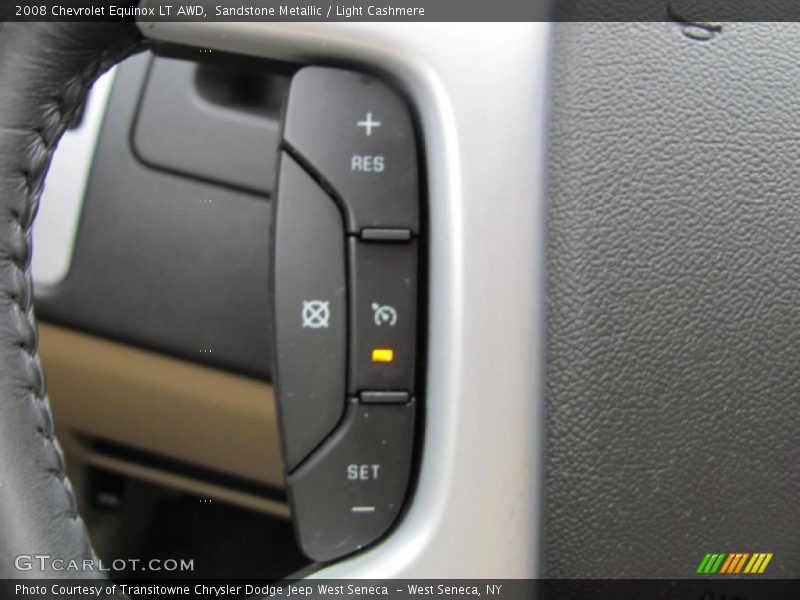 Sandstone Metallic / Light Cashmere 2008 Chevrolet Equinox LT AWD
