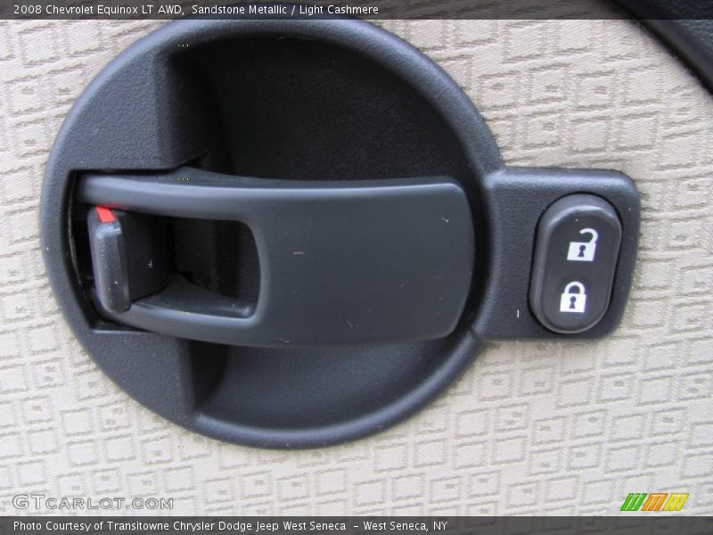 Sandstone Metallic / Light Cashmere 2008 Chevrolet Equinox LT AWD