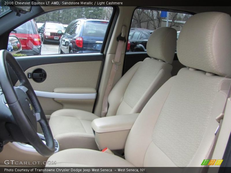 Sandstone Metallic / Light Cashmere 2008 Chevrolet Equinox LT AWD
