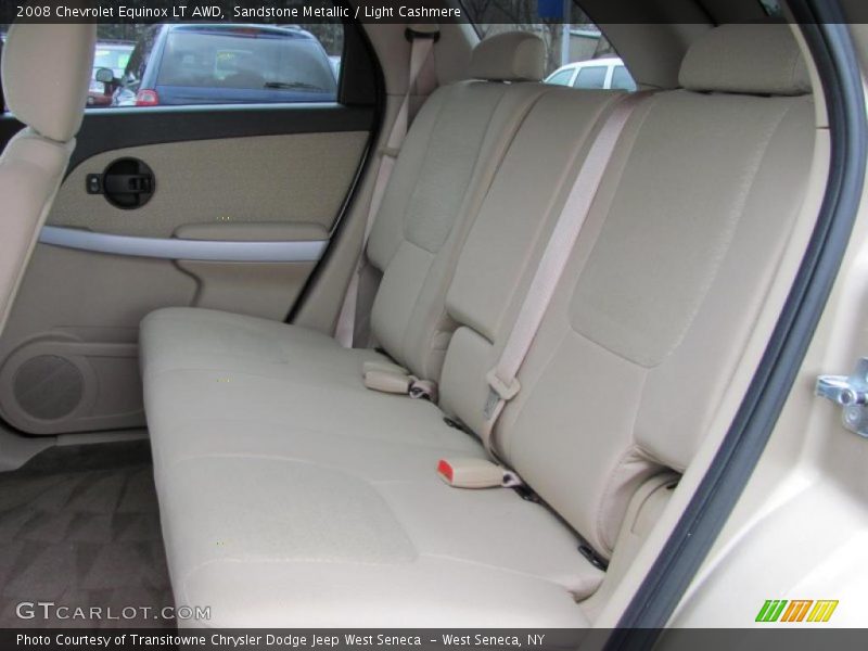 Sandstone Metallic / Light Cashmere 2008 Chevrolet Equinox LT AWD