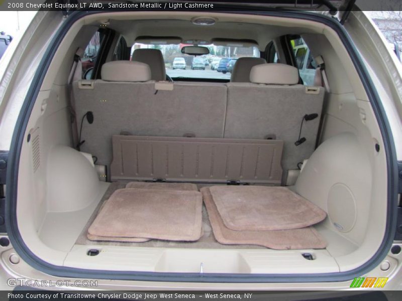 Sandstone Metallic / Light Cashmere 2008 Chevrolet Equinox LT AWD