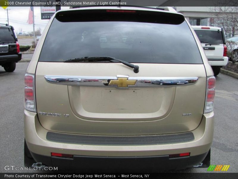 Sandstone Metallic / Light Cashmere 2008 Chevrolet Equinox LT AWD