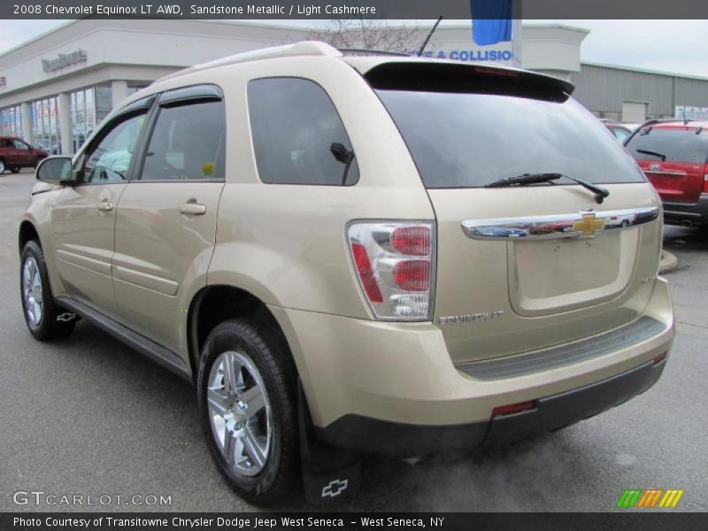Sandstone Metallic / Light Cashmere 2008 Chevrolet Equinox LT AWD
