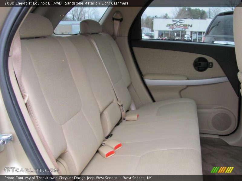 Sandstone Metallic / Light Cashmere 2008 Chevrolet Equinox LT AWD