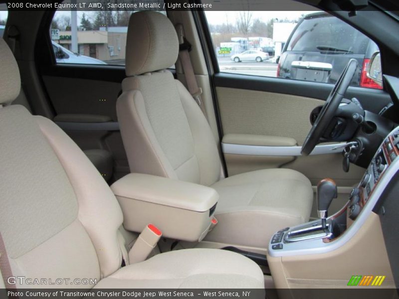 Sandstone Metallic / Light Cashmere 2008 Chevrolet Equinox LT AWD