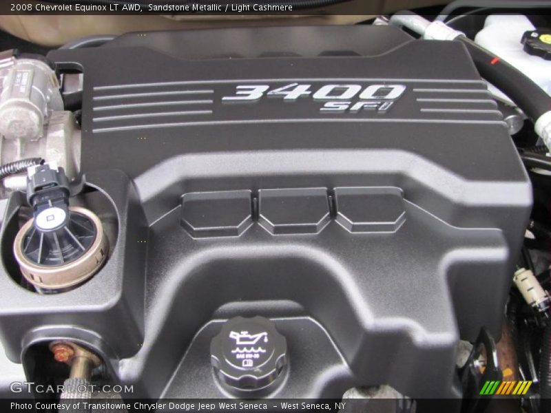 Sandstone Metallic / Light Cashmere 2008 Chevrolet Equinox LT AWD