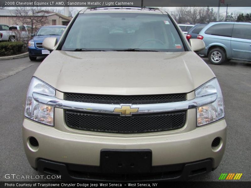 Sandstone Metallic / Light Cashmere 2008 Chevrolet Equinox LT AWD