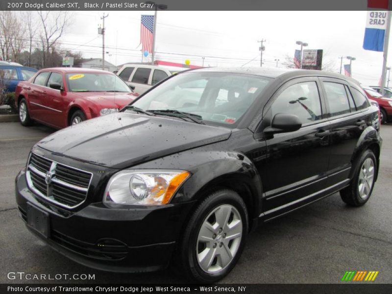 Black / Pastel Slate Gray 2007 Dodge Caliber SXT