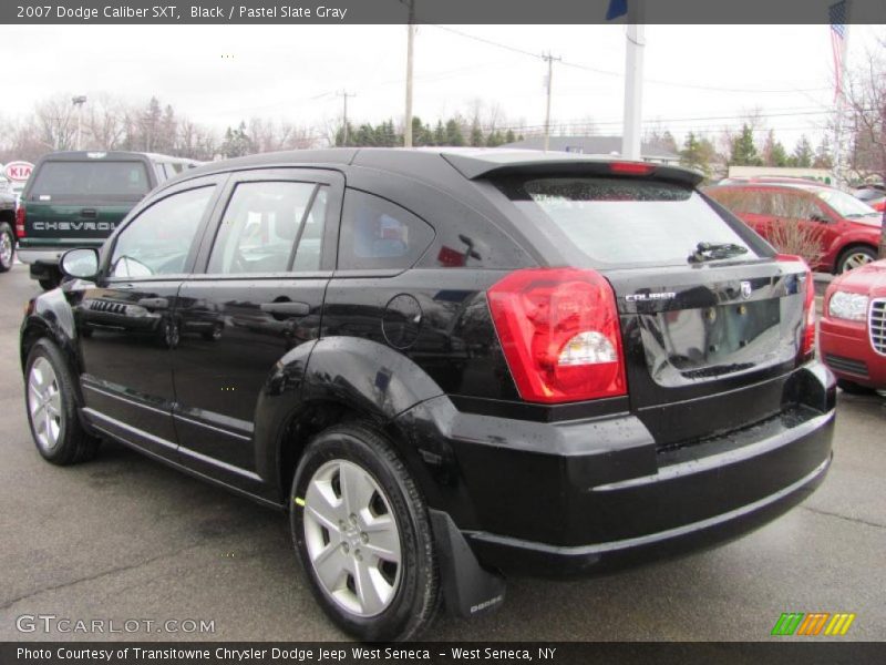 Black / Pastel Slate Gray 2007 Dodge Caliber SXT