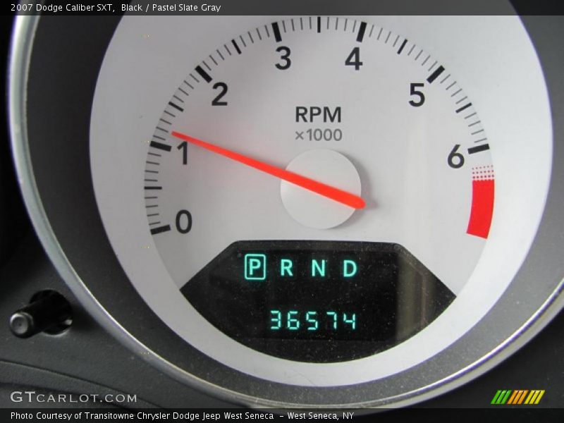 Black / Pastel Slate Gray 2007 Dodge Caliber SXT