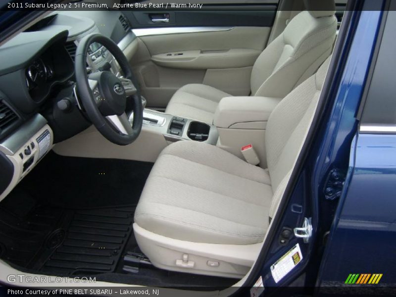  2011 Legacy 2.5i Premium Warm Ivory Interior
