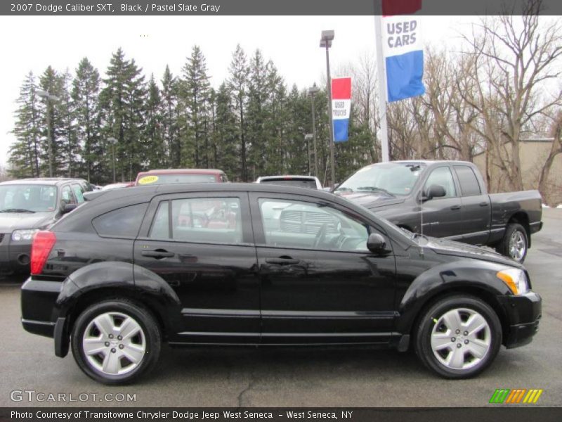 Black / Pastel Slate Gray 2007 Dodge Caliber SXT