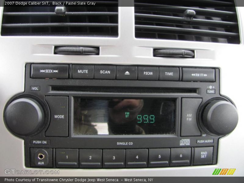 Black / Pastel Slate Gray 2007 Dodge Caliber SXT