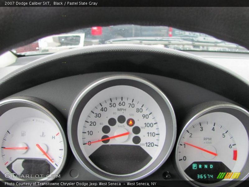 Black / Pastel Slate Gray 2007 Dodge Caliber SXT