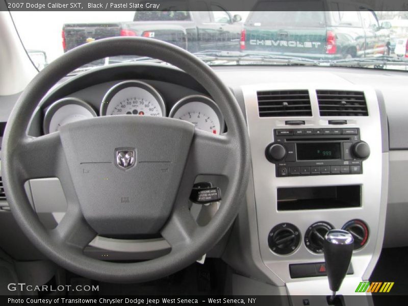 Black / Pastel Slate Gray 2007 Dodge Caliber SXT