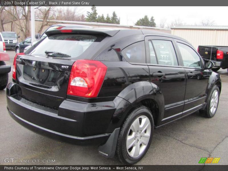 Black / Pastel Slate Gray 2007 Dodge Caliber SXT