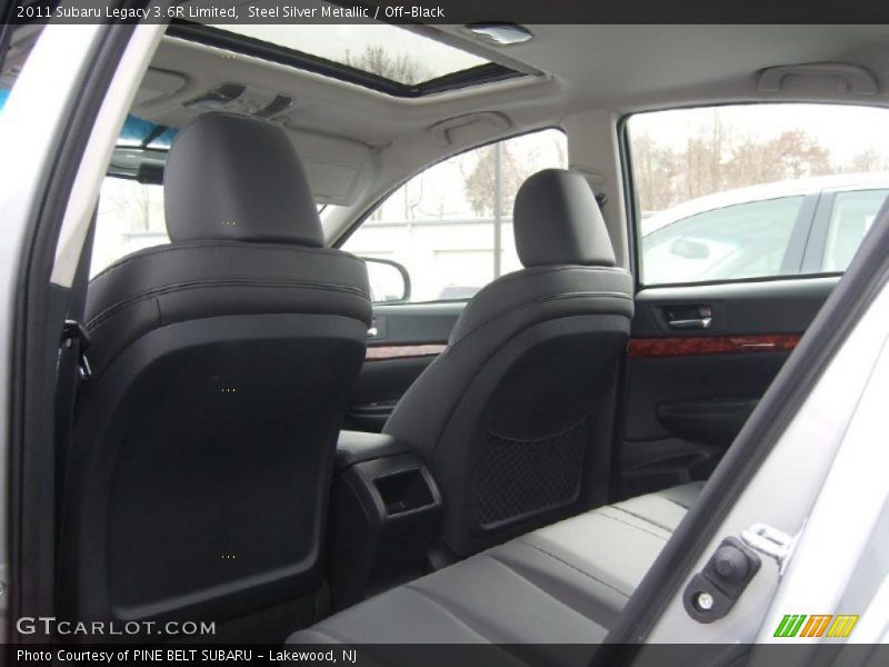 Steel Silver Metallic / Off-Black 2011 Subaru Legacy 3.6R Limited