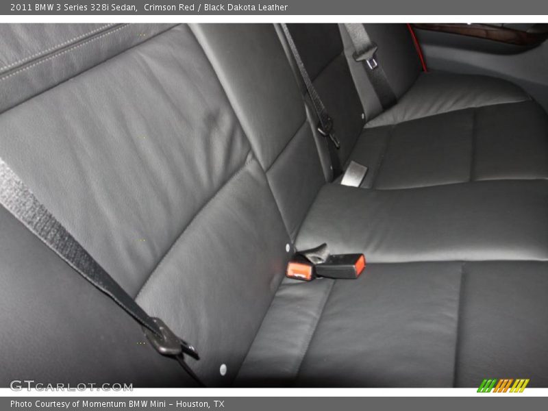 Crimson Red / Black Dakota Leather 2011 BMW 3 Series 328i Sedan