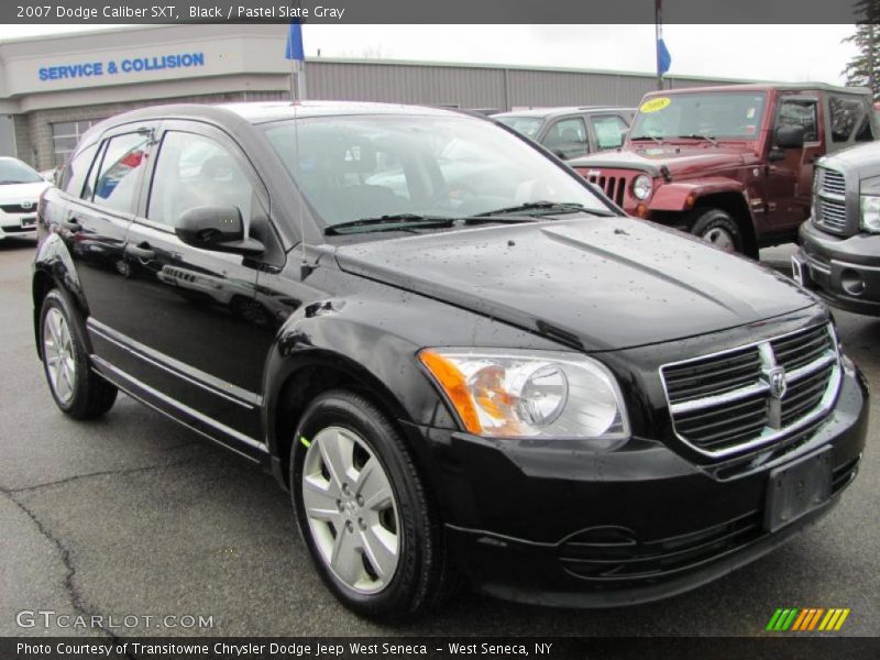 Black / Pastel Slate Gray 2007 Dodge Caliber SXT