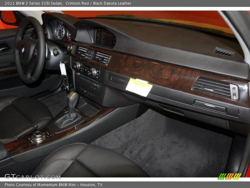 Crimson Red / Black Dakota Leather 2011 BMW 3 Series 328i Sedan