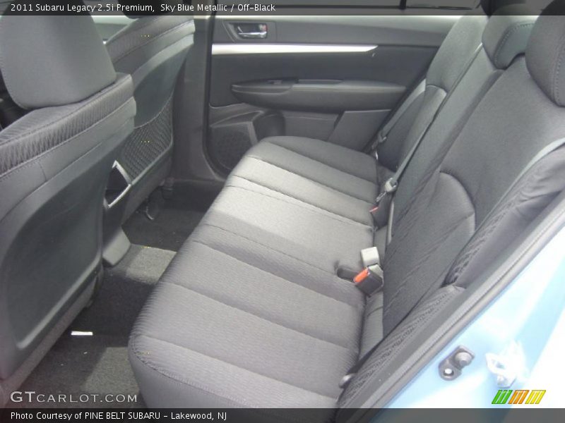 Sky Blue Metallic / Off-Black 2011 Subaru Legacy 2.5i Premium