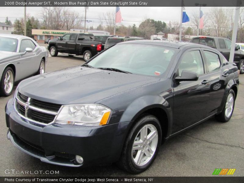 Modern Blue Pearl / Dark Slate Gray/Light Slate Gray 2008 Dodge Avenger SXT