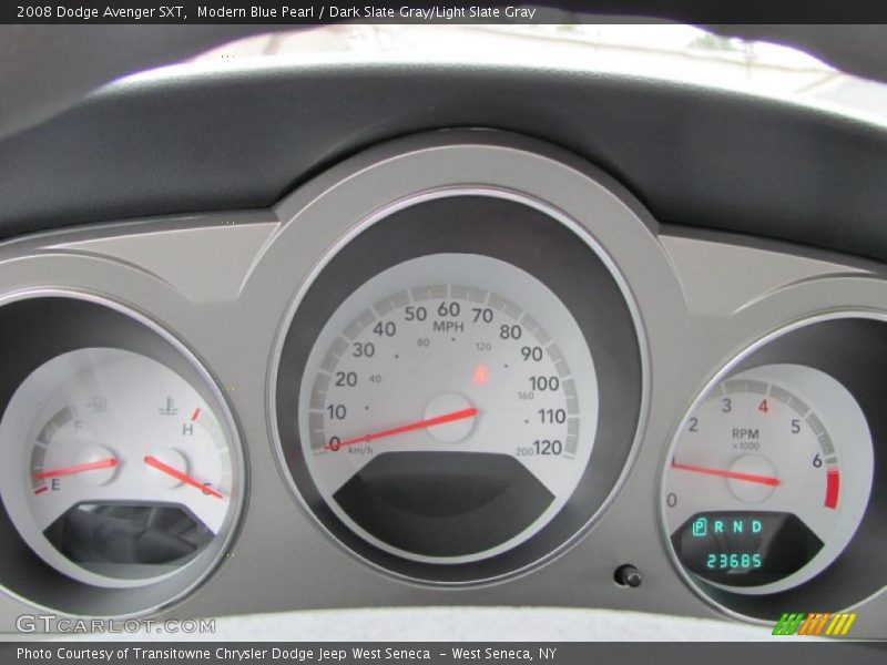Modern Blue Pearl / Dark Slate Gray/Light Slate Gray 2008 Dodge Avenger SXT