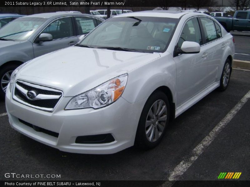 Front 3/4 View of 2011 Legacy 3.6R Limited