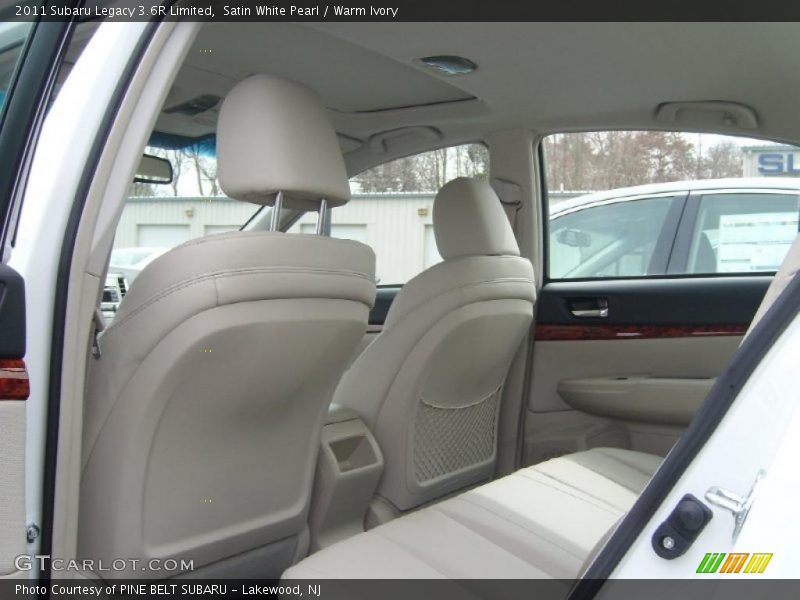 Satin White Pearl / Warm Ivory 2011 Subaru Legacy 3.6R Limited
