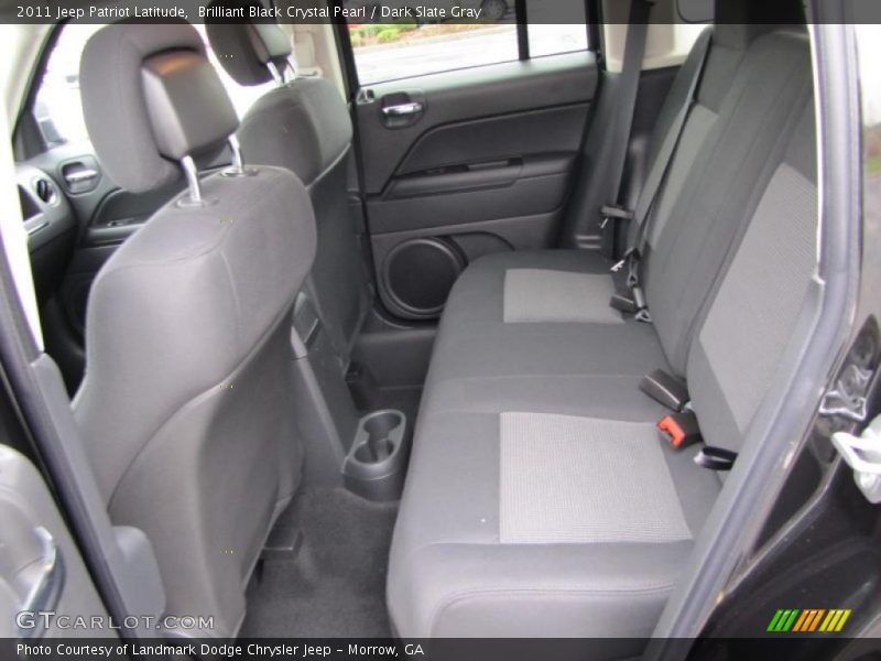 Brilliant Black Crystal Pearl / Dark Slate Gray 2011 Jeep Patriot Latitude