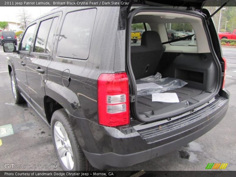 Brilliant Black Crystal Pearl / Dark Slate Gray 2011 Jeep Patriot Latitude