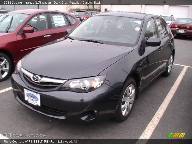 Dark Gray Metallic / Carbon Black 2011 Subaru Impreza 2.5i Wagon