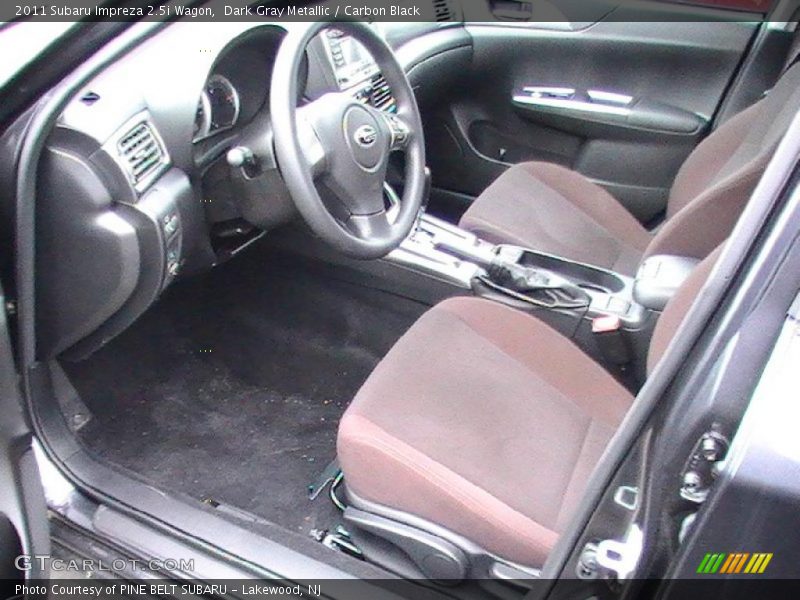 Dark Gray Metallic / Carbon Black 2011 Subaru Impreza 2.5i Wagon