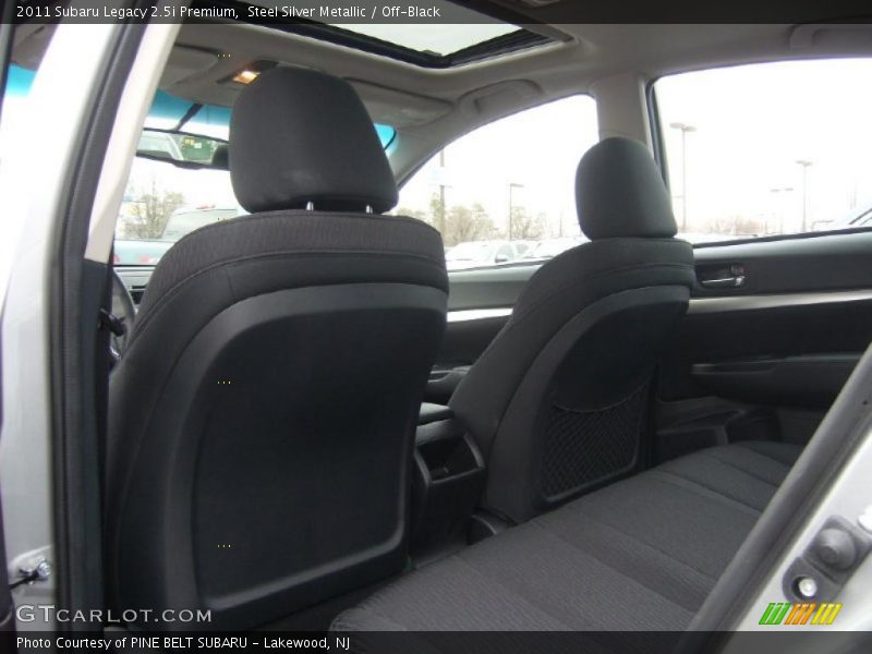 Steel Silver Metallic / Off-Black 2011 Subaru Legacy 2.5i Premium