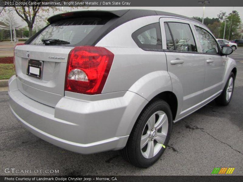 Bright Silver Metallic / Dark Slate Gray 2011 Dodge Caliber Mainstreet