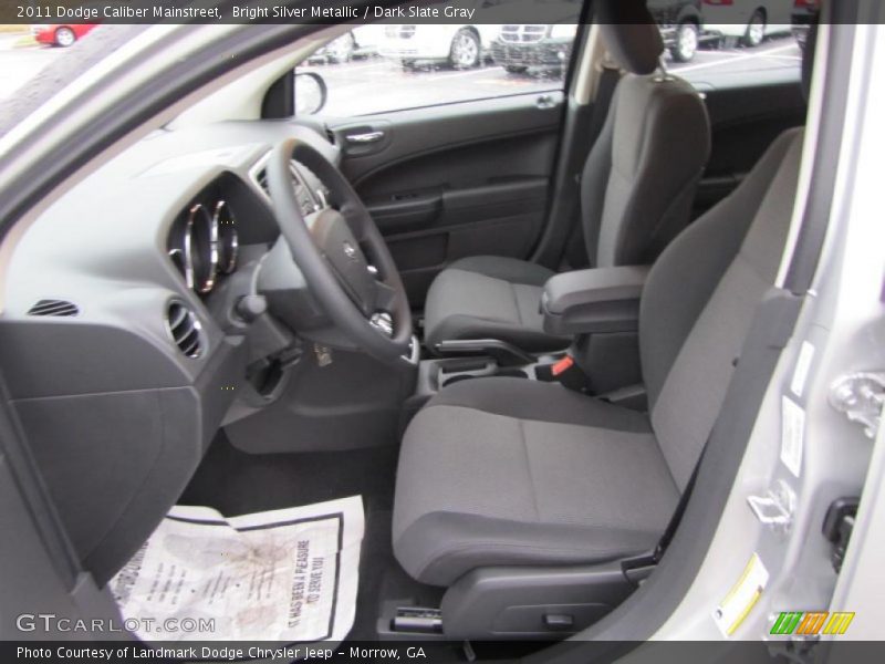 Bright Silver Metallic / Dark Slate Gray 2011 Dodge Caliber Mainstreet