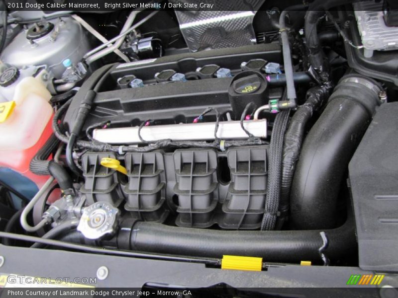 Bright Silver Metallic / Dark Slate Gray 2011 Dodge Caliber Mainstreet