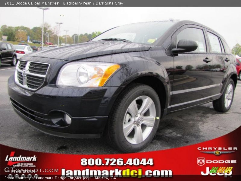 Blackberry Pearl / Dark Slate Gray 2011 Dodge Caliber Mainstreet
