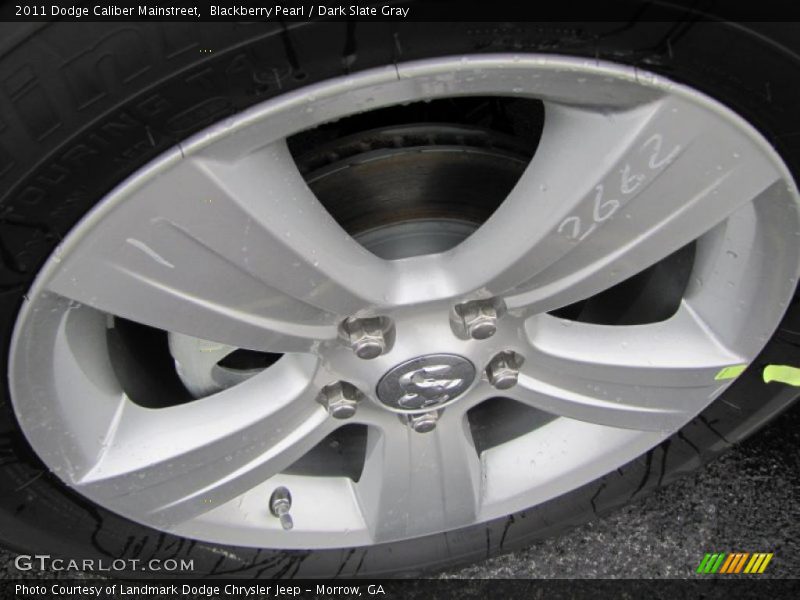 Blackberry Pearl / Dark Slate Gray 2011 Dodge Caliber Mainstreet