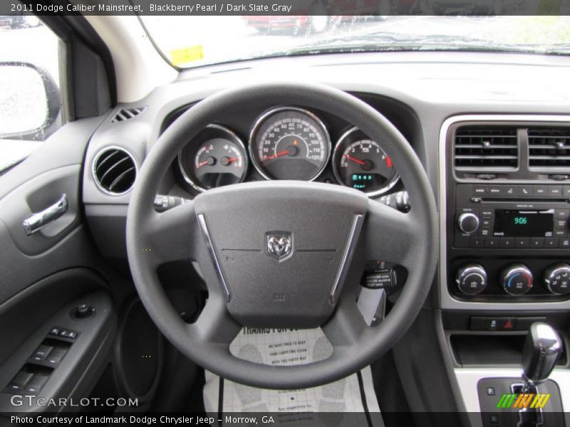 Blackberry Pearl / Dark Slate Gray 2011 Dodge Caliber Mainstreet