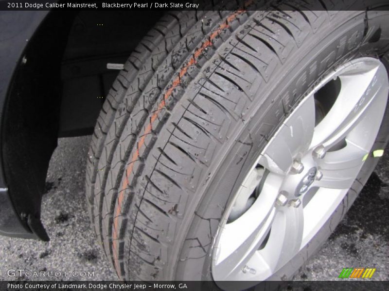 Blackberry Pearl / Dark Slate Gray 2011 Dodge Caliber Mainstreet