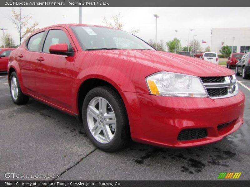 Front 3/4 View of 2011 Avenger Mainstreet