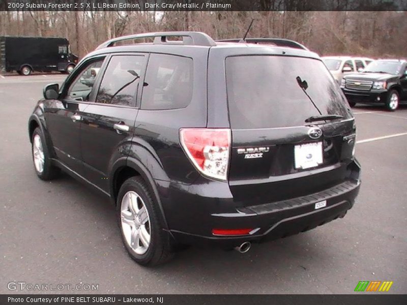 Dark Gray Metallic / Platinum 2009 Subaru Forester 2.5 X L.L.Bean Edition