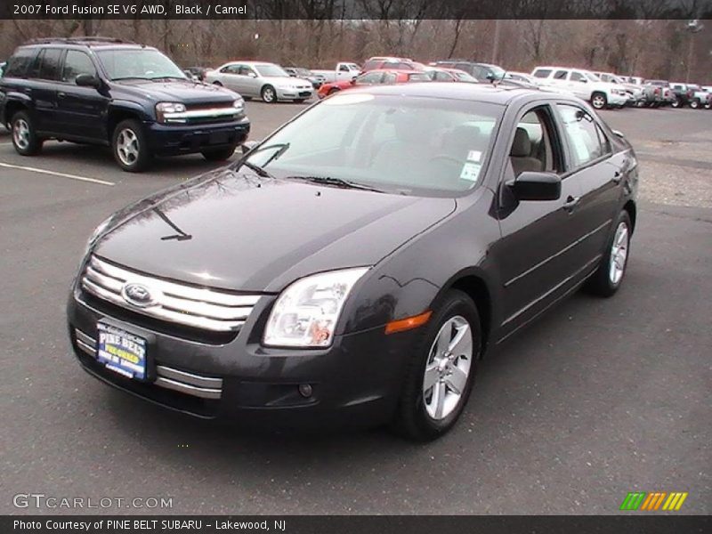 Black / Camel 2007 Ford Fusion SE V6 AWD