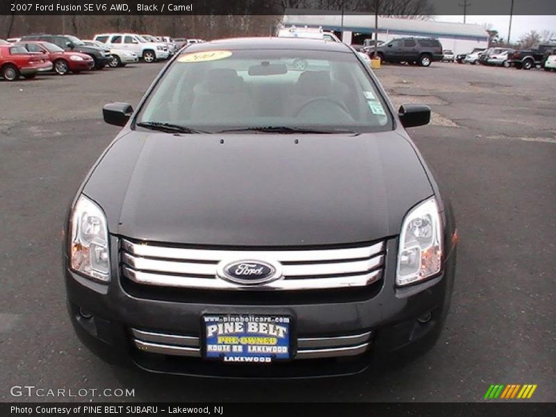 Black / Camel 2007 Ford Fusion SE V6 AWD